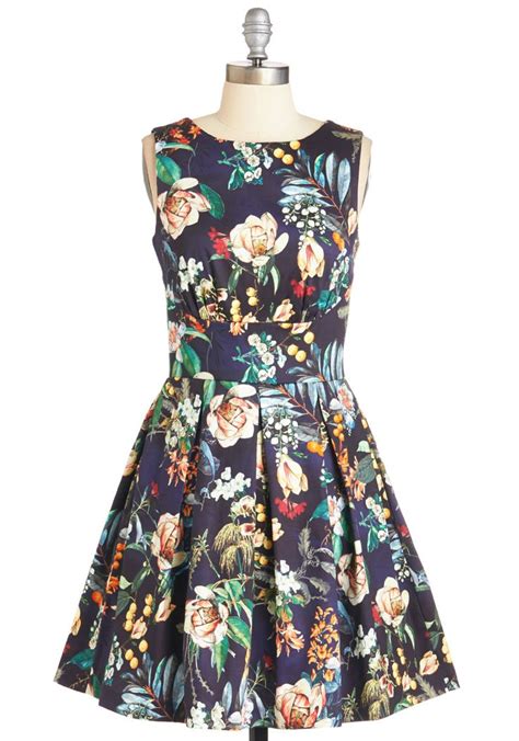 Aint We Haute Fun Dress In Garden Mod Retro Vintage Dresses