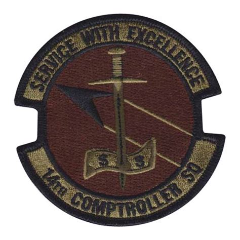 14 CPTS OCP Patch 14th Comptroller Squadron Patches