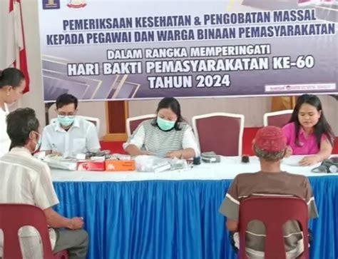 Hbp Ke Lapas Sibolga Terapkan Phbs Bacaria