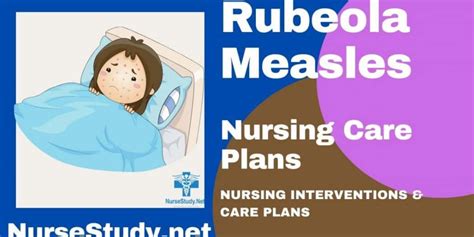 Rubeola Measles Nursing Care Plans Diagnosis and Interventions ...