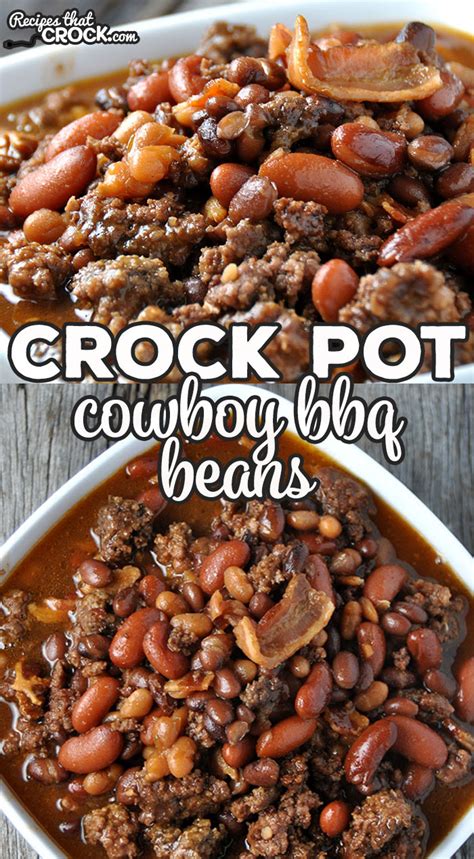 Crock Pot Cowboy Bbq Beans Recipes That Crock