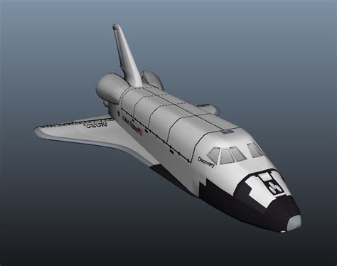 Space_Shuttle Free 3D Model - .blend - Free3D