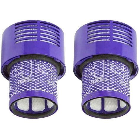 Lot De 2 Filtres De Rechange Lavables Pour Les Aspirateurs Dyson V10