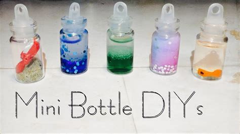 Small Mini Glass Bottle Craft Ideas Crafts Diy And Ideas Blog