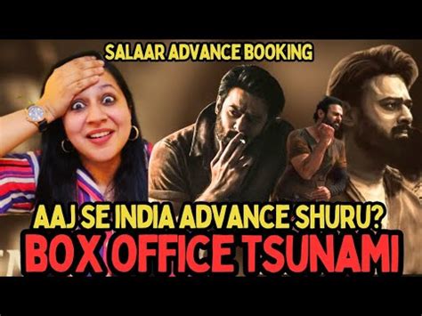 Salaar Advance Booking Salaar Day Box Office Collection