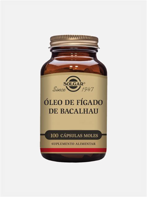 Aceite De H Gado De Bacalao C Psulas Solgar