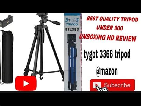 Best Quality Tripod Under Tygot Tripod Unboxing And Review