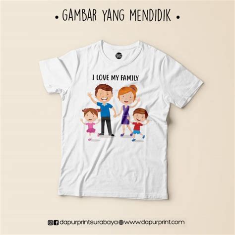 7 Contoh Desain Sablon Kaos Anak Dapur Print