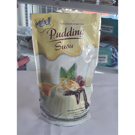 Jual Nutrijell Nutrijel Pudding Puding Susu Vanilla Vanila Gr