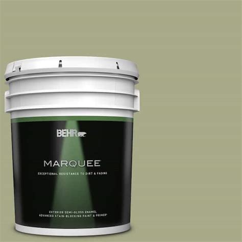 Behr Marquee Gal S Meditation Time Semi Gloss Enamel Exterior