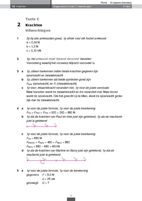 Toets Nova Havo Vwo Hoofdstuk 2 9