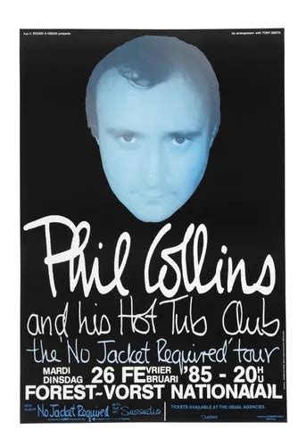 Lamina Para Enmarcar Cuadros Phil Collins No Jacket Required MercadoLibre