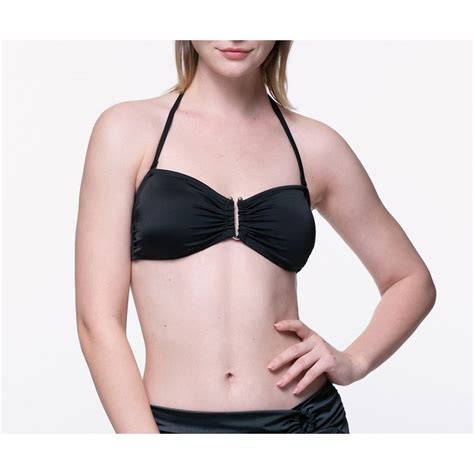 Bandeau Bikini Bh Eureka Zwart Dorina La Redoute