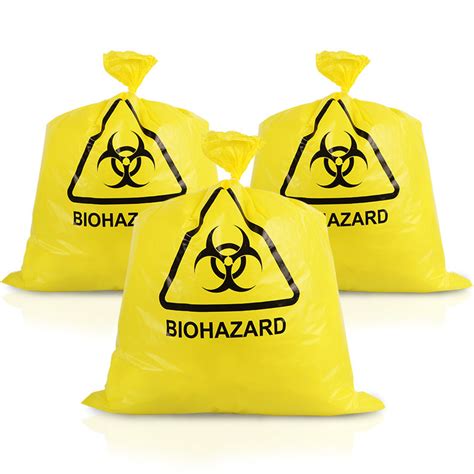 Disposal L L L Yellow Medical Waste Bags Hdpe Pp Ldpe