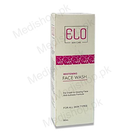 ELO Whitening Face Wash 80ml – Medishop.pk