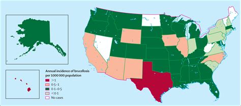 The New Global Map Of Human Brucellosis The Lancet Infectious Diseases