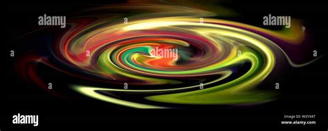 Digital Art Panoramic Abstract D Objects With Soft Lighting X