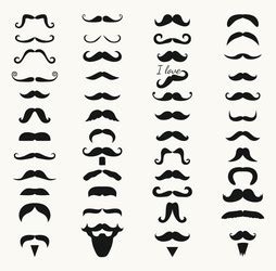 White Mustache Vector Images (over 27,000)