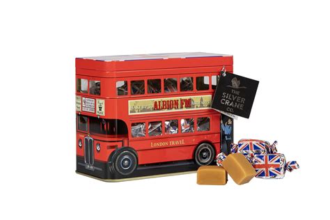 Buy London Bus Souvenir Tin With Vanilla Fudge Christmas Fudge Sweets