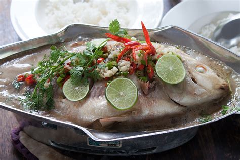 Steamed Fish Recipe Temple Of Thai