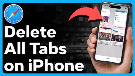 How To Delete All Tabs On Iphone Youtube