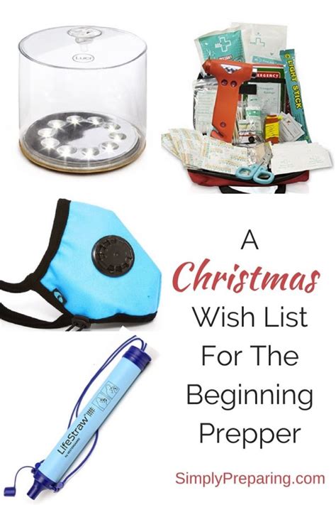 Beginning Prepper S Wish List Christmas Gift Ideas For Emergency