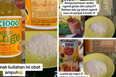 Tiktoker Bongkar Kandungan Gula Di Minuman Kekinian Diklaim Sehat Tapi Gulanya ‘gila’ Hops Id