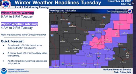 Winter Storm Warning Now Includes Twin Cities Area Tuesday Mpr News