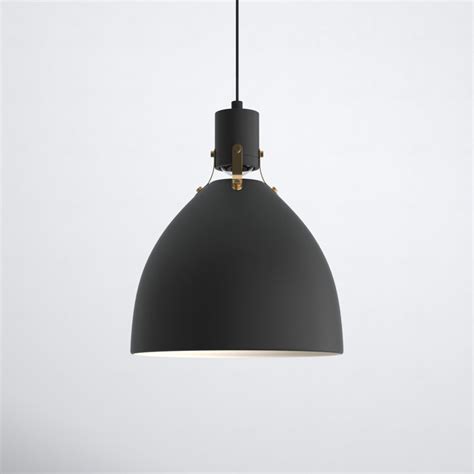 Uma Single Light Metal Dimmable LED Pendant Reviews AllModern