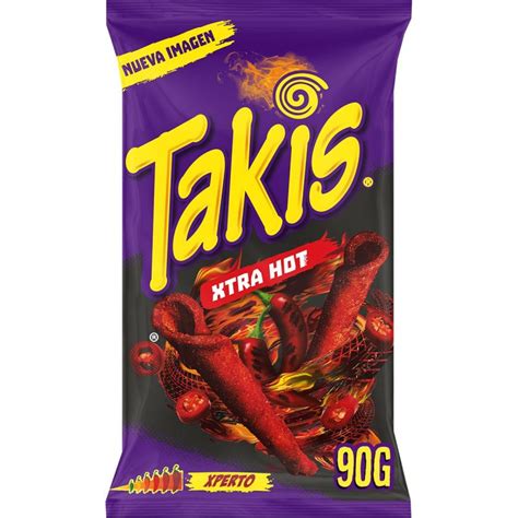 Takis Extra Hot Bimbo 90 Gr Spanish Shop