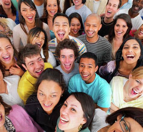 Group Of Smiling People Stock Photo Dissolve