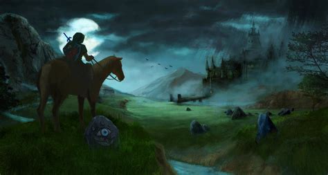 Hyrule Field by furafura on DeviantArt