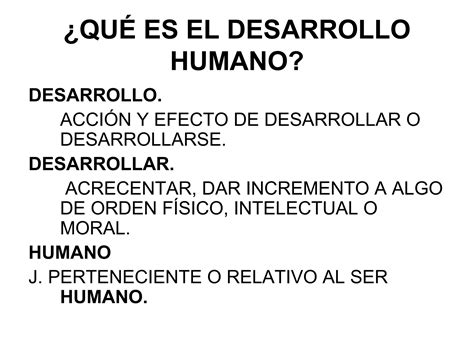 1 Desarrollo Humano Y Negociacion Ppt