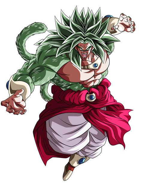 Broly Super Saiyan 4 Limit Breaker Alt Color By Vectorxd115 On