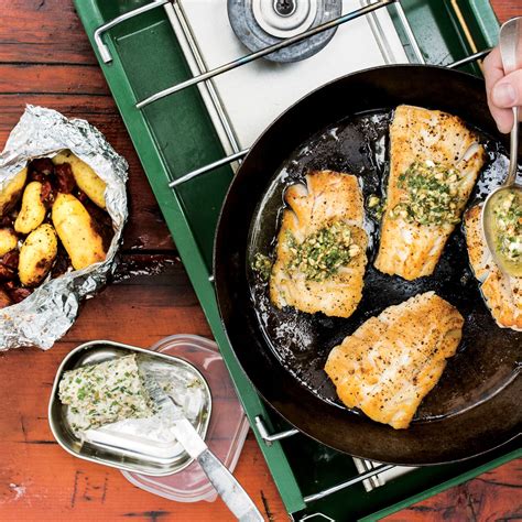 Seared Cod With Potato And Chorizo Hobo Packs Recipe Bon Appétit