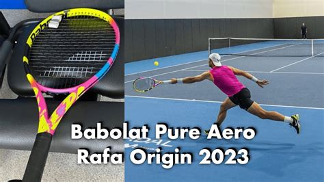 Rafael Nadal S New Racket Babolat Pure Aero Rafa Origin Youtube