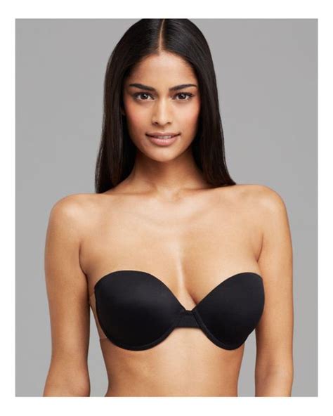 Fashion Forms Go Bare Strapless Backless Push Up Bra In Black Lyst