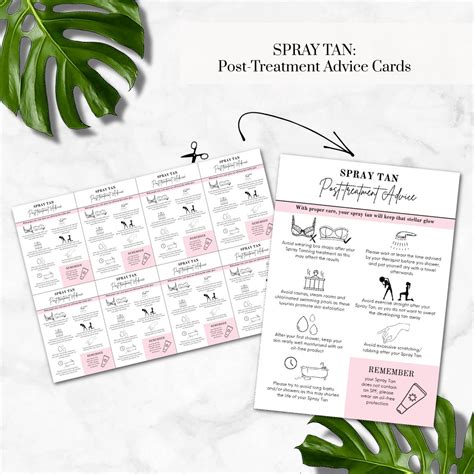 Printable Spray Tan Forms Spray Tanning Waiver Spray Tan Etsy