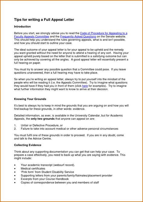 Disability Appeal Letter Template Samples Letter Template Collection