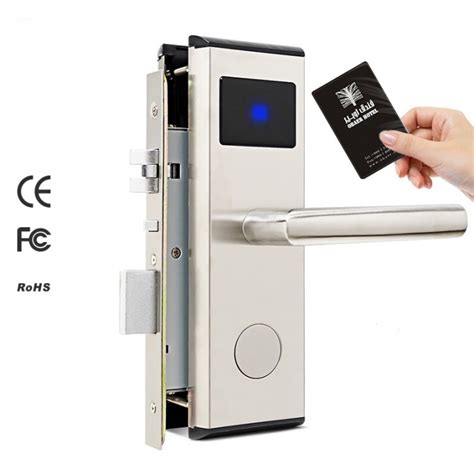 Rfid Kyeless Smart Card Hotel Room Door Lock Sl Hbrf