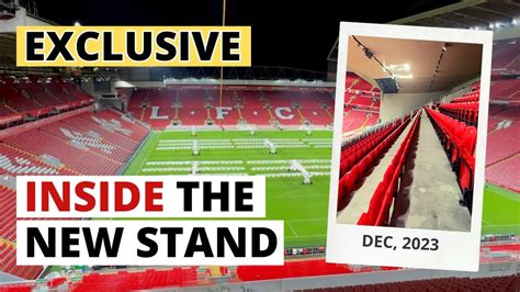 Anfield Road Stand Exclusive First Look Inside The New Upper Tier