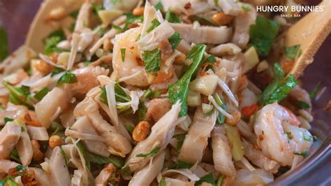 Vietnamese Jackfruit Salad Recipe Goi Mit Youtube