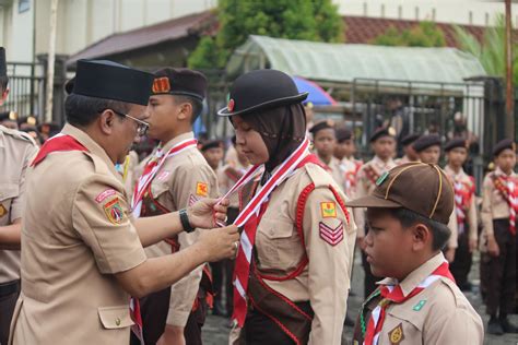 Satu Tahun Kwarcab Purbalingga Lantik 3359 Pramuka Garuda Warta Pramuka