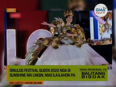 Balitang Bisdak Sinulog Festival Queen 2022