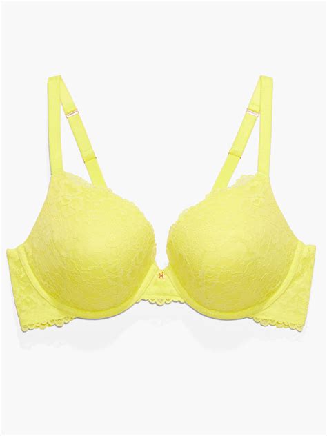 Floral Lace Push Up Bra In Yellow Savage X Fenty