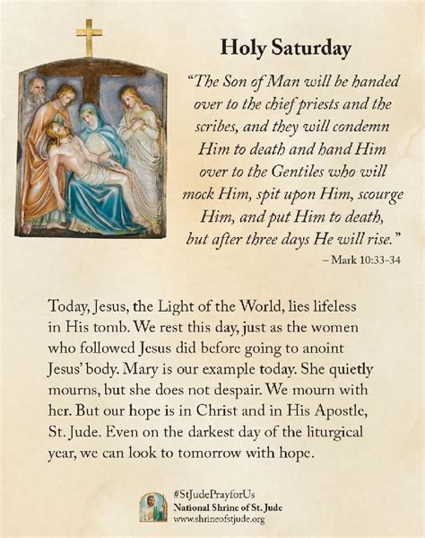 Pray With St Jude During Holy Week At The Shrine The National Shrine Of Saint Jude Artofit