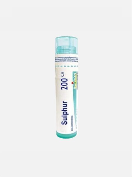 Sulfur 200CH 80 grânulos Boiron