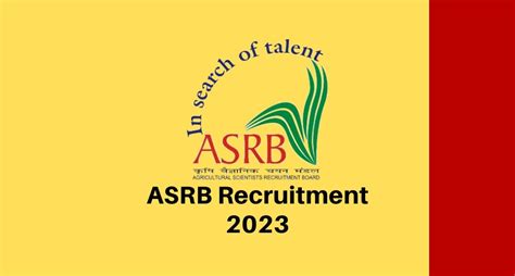 ASRB Combined Notification For NET 2023 SMS T 6 And STO T 6 Exam