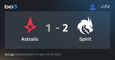 Astralis Vs Spirit Cs Match At Blast Premier Fall Final