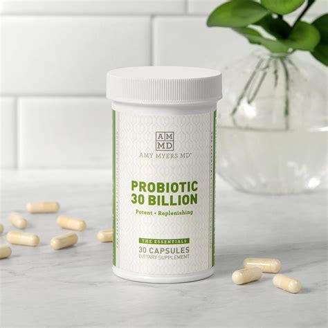 Amy Myers Md Probiotic Capsules 30 Billion 30 Caps Nutriessential